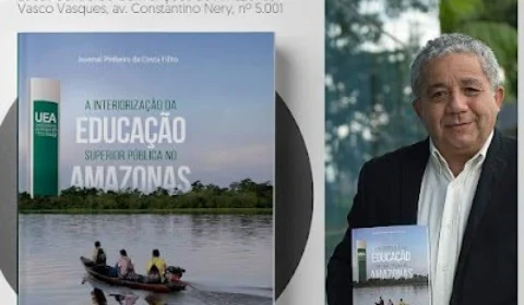 Professor universitário lança livro sobre educação no interior do Amazonas