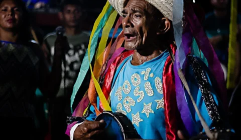 Projeto cultural ensina jovens tradição do Tambor de Gambá e dança dos Pássaros em Maués