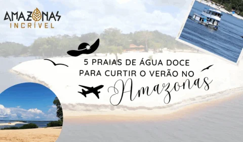 Conheça 5 praias de água doce para curtir o verão no Amazonas
