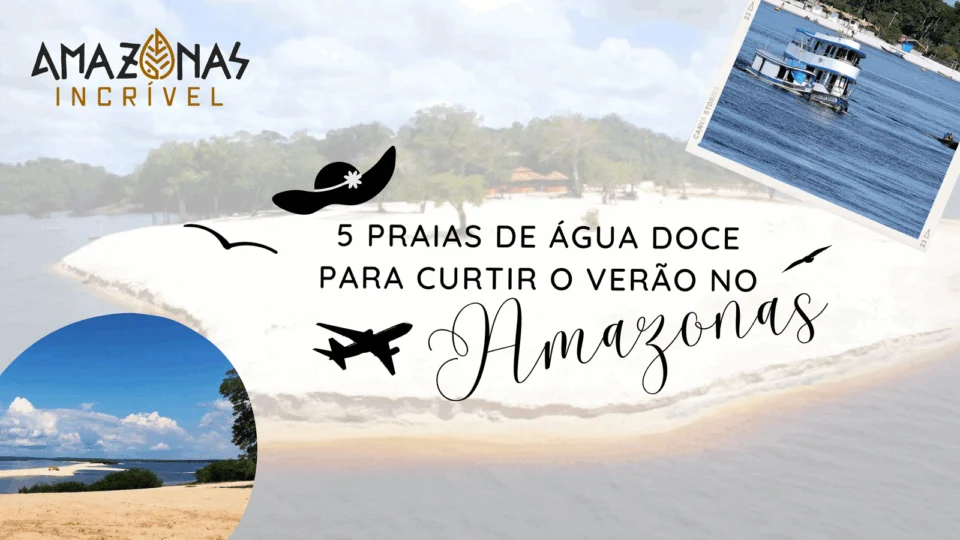 Conheça 5 praias de água doce para curtir o verão no Amazonas
