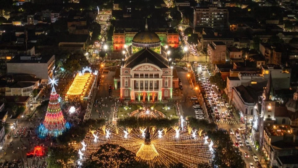 Espetáculo de Natal inicia a partir desta Sexta-feira (10/12), no Teatro Amazonas.