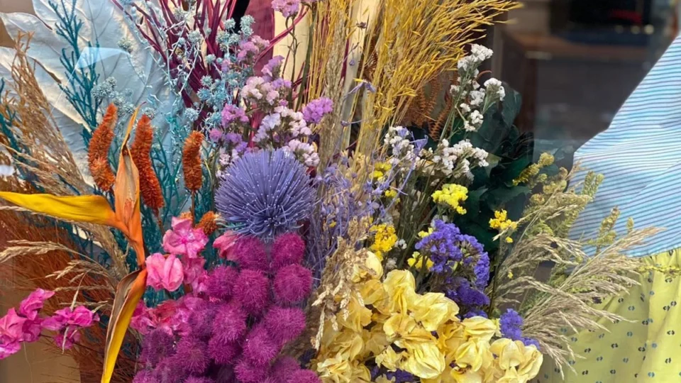 Artesã de Manaus faz arte com folhas e flores secas da Amazônia