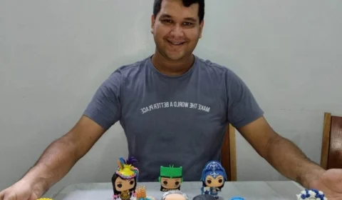 Artista parintinense cria esculturas Pop para empresas de Portugal