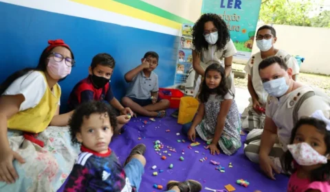 Evento leva programação cultural para criançada