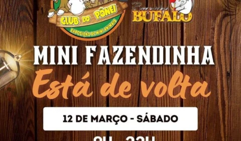 Mini Fazendinha está de volta com muitas atrações para as crianças