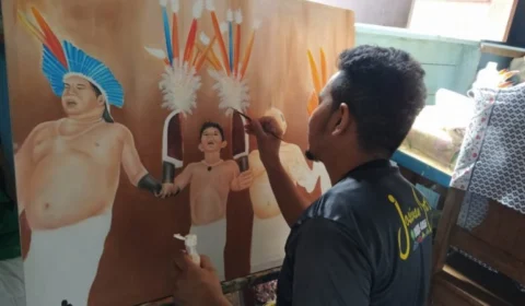 Exposição é destaque na primeira galeria de artes de Barreirinha