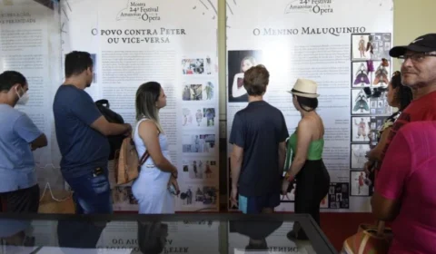 Mostra apresenta itens originais de obras do 24° Festival Amazonas de Ópera
