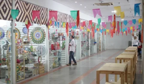 Festival junino agita Shopping do Artesanato em Manaus