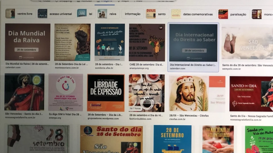 Você sabia que neste  dia 28 de setembro comemora-se o Dia  Internacional do Acesso à Informação
