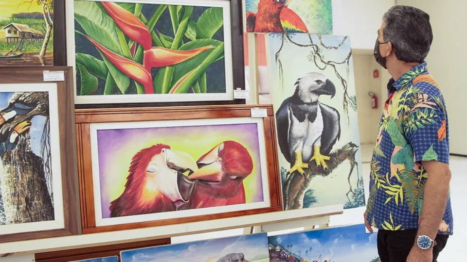 Exposição artística antecede o aniversário de Manaus