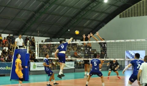 Última rodada da Superliga Nacional C de Vôlei masculino em Manaus define três equipes da casa nas semifinais