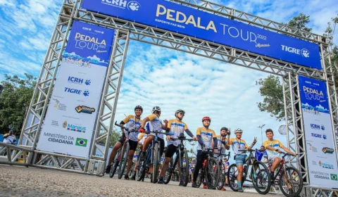 Turismo sustentável: ‘Pedala Tour’ reúne mais de 1,6 mil ciclistas em Manaus