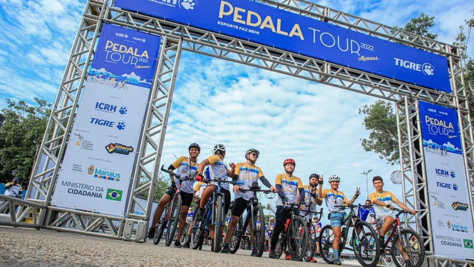 Turismo sustentável: ‘Pedala Tour’ reúne mais de 1,6 mil ciclistas em Manaus