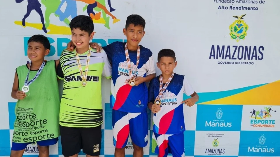 Futebol: foi realizada a abertura da 1ª edição dos Jogos dos Núcleos do ‘Manaus Esportiva’ para crianças e jovens