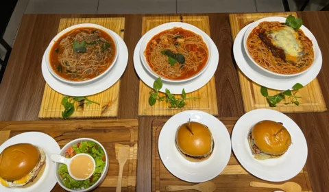 Hambúrguer artesanal e massas com molho caseiro, no coração do São Francisco