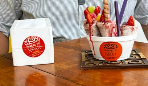 Sorvete Tailandes com ingredientes regionais, no coração do Tarumã