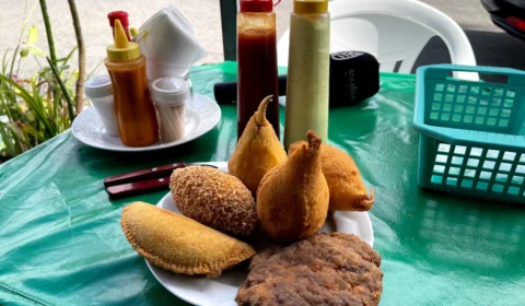 Um dos melhores salgados fritos da cidade