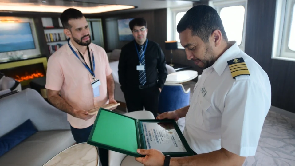 Cinco cruzeiros chegam pela primeira vez no Amazonas