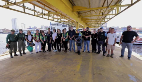 Amazonastur e Ministério do Turismo realizam ação integrada no Lago do Janauari e no Porto de Manaus