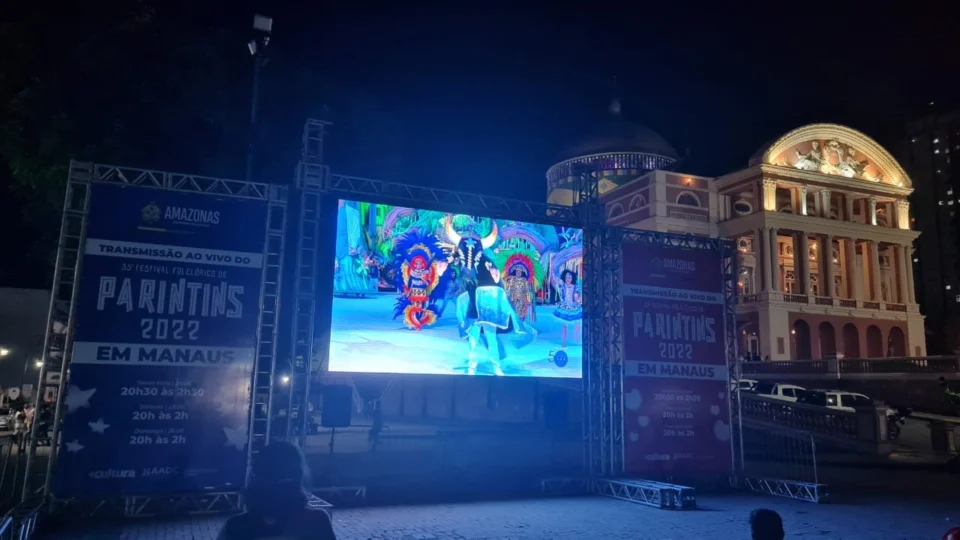 Festa dos Visitantes e Festival de Parintins serão transmitidos no Largo São Sebastião