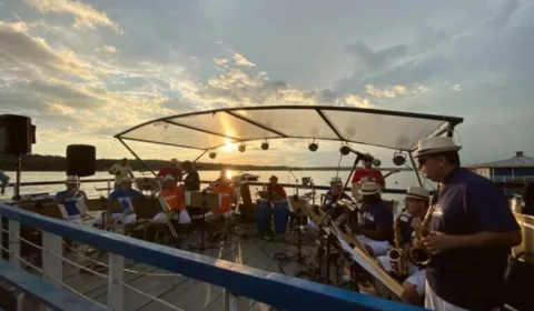 Orquestra de Beiradão do Amazonas é a atração do projeto Jazz no Flutuante, nesta sexta-feira