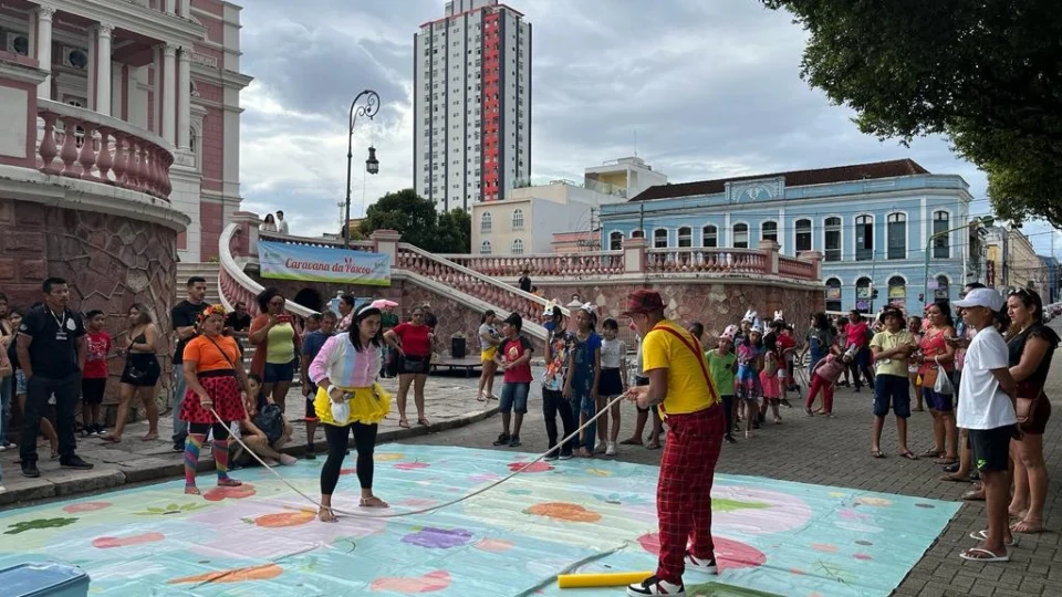 Programação infantil gratuita anima o fim de semana no Centro de Manaus