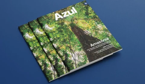 Amazonas é destaque em capa da Revista Azul Linhas Aéreas