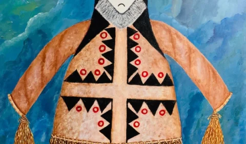 Galeria do Largo recebe exposição com pinturas que retratam mitos indígenas