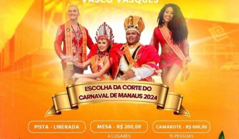 40 candidatos disputam Corte do Carnaval de Manaus 2024 neste sábado (21)