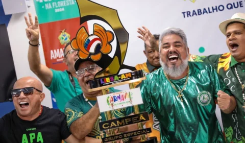 Aparecida se consagra tricampeã do Grupo Especial das escolas de samba de Manaus