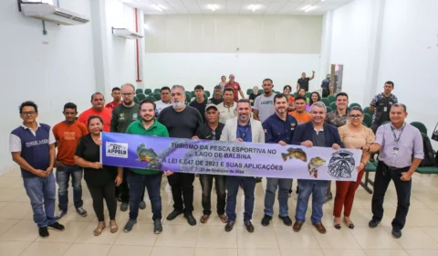 Normatização da pesca esportiva é tema de reunião entre Amazonastur e representantes do setor turístico em Balbina