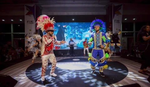 Caprichoso e Garantido se apresentam na 4ª Conferência Nacional de Cultura e emocionam o público
