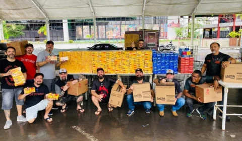 ‘Páscoa sobre Rodas’ reúne entusiastas de motociclismo e promove solidariedade em Manaus