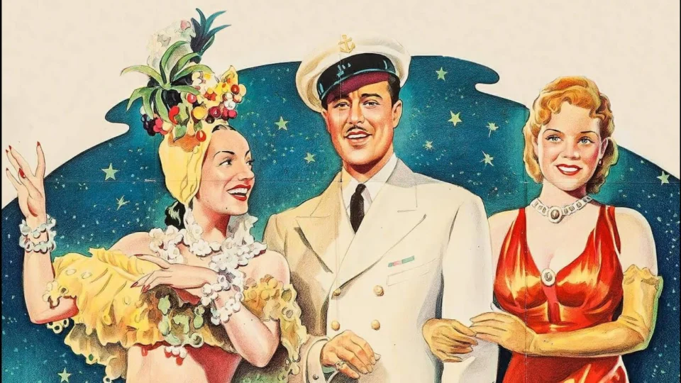 O Cine Carmen Miranda exibirá ‘Serenata Tropical’, às 17h, seguido de ‘Uma noite no Rio’, a partir das 19h, com acesso inteiramente gratuito
