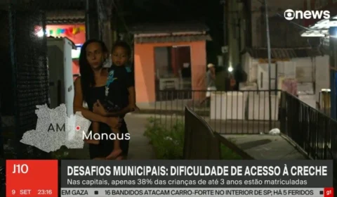 Crise na educação infantil: Manaus enfrenta déficit alarmante de vagas em creches públicas segundo GloboNews