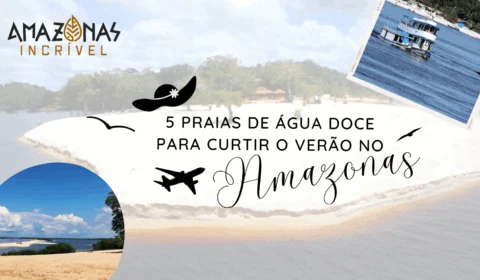 Conheça 5 praias de água doce para curtir o verão no Amazonas