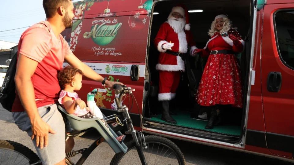 Bairros de Manaus começam a receber ‘Natal Itinerante’ neste sábado (03/12)