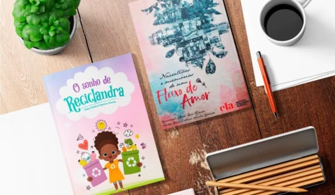 Livros “O Sonho de Reciclandra” e “Narrativas e Memórias de um Fluxo de Amor” são lançados nesta terça-feira