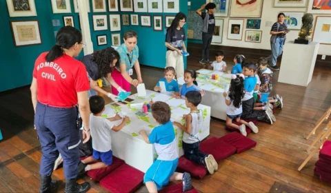 Atividades interativas marcam o segundo dia da 18° Primavera de Museus, no Palacete Provincial