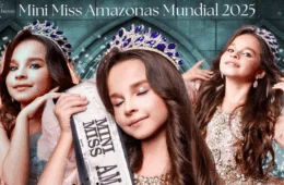 Letícia Aguiar é coroada Mini Miss Brasil Mundial 2025 e leva a cultura amazônica aos palcos nacionais. Veja vídeo: