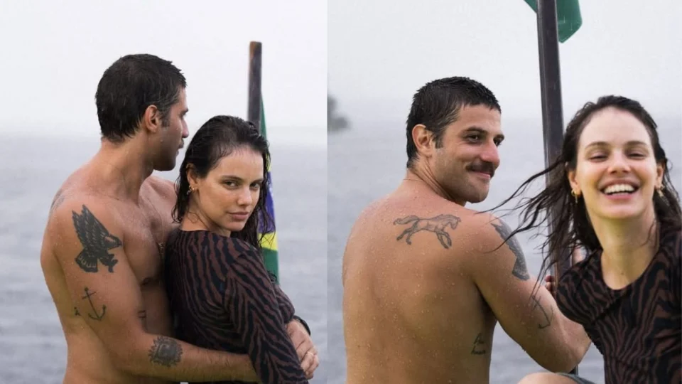 Laura Neiva e Chay Suede encantam seguidores com viagem romântica pelo Amazonas