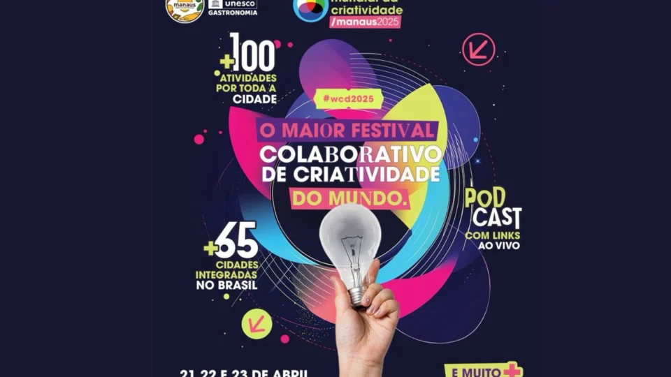 Manaus Celebra a Criatividade com Festival Gratuito de Música, Gastronomia e Inovação