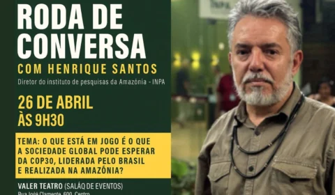 Roda de Conversa na Valer Teatro debate os desafios e expectativas para a COP30 na Amazônia
