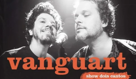 Hélio Flanders e Reginaldo Lincoln do Vanguart fazem show em Manaus.