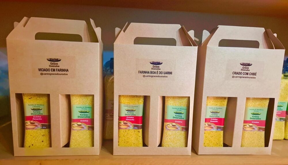 Farinha do Uarini agora tem versão brigadeiro e sabores como maracujá e castanha.