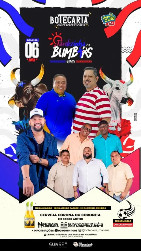 "Botecaria" recebe evento "Tardezinha dos Bumbás"