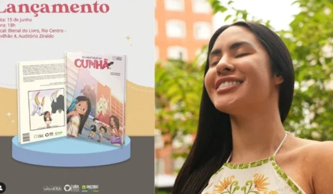 Isabelle Nogueira lança hoje seu primeiro livro infantil “As Aventuras da Cunhã”
