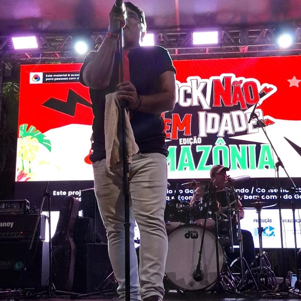 “Rock Não Tem Idade” lota Largo de São Sebastião e celebrando o rock amazonense