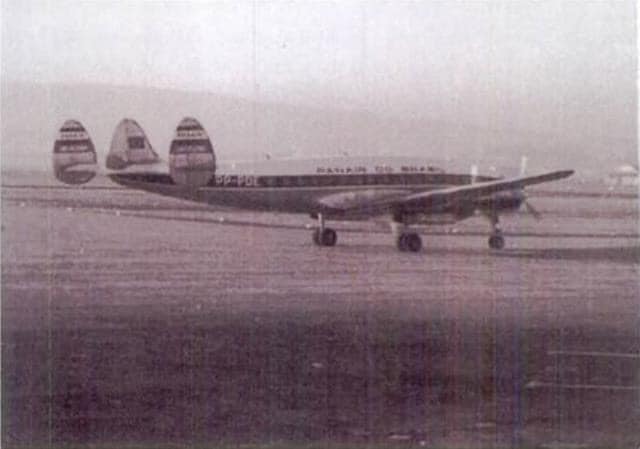 Conheça a história do Constelattion, avião da Panair que caiu no Rio Preto da Eva em 1962