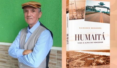 Raimundo Benarrós lança livro sobre Humaitá com olhar sensível e histórico no Salão da Valer Teatro